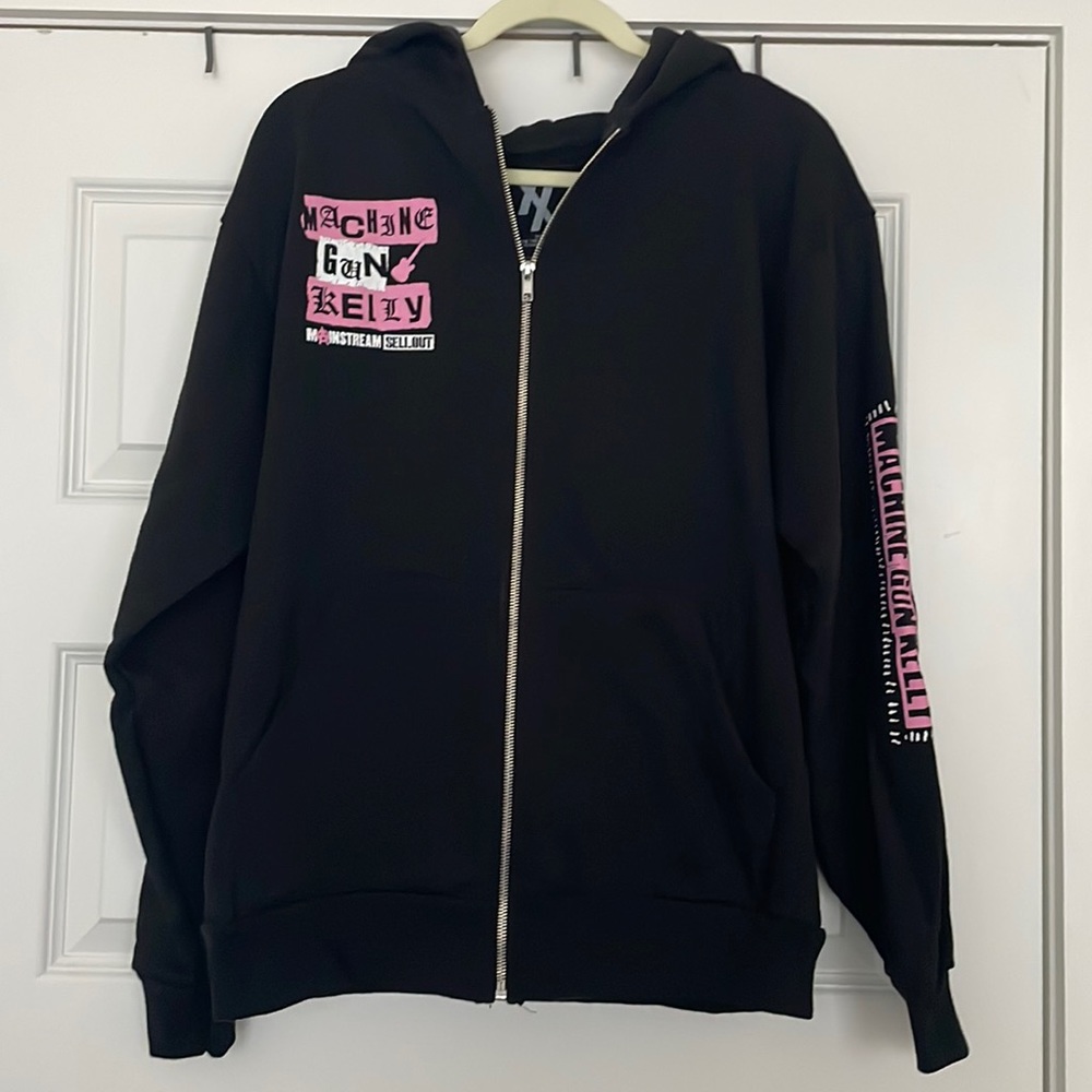 Machine Gun Kelly Mainstream Sellout Zip Up Hoodie